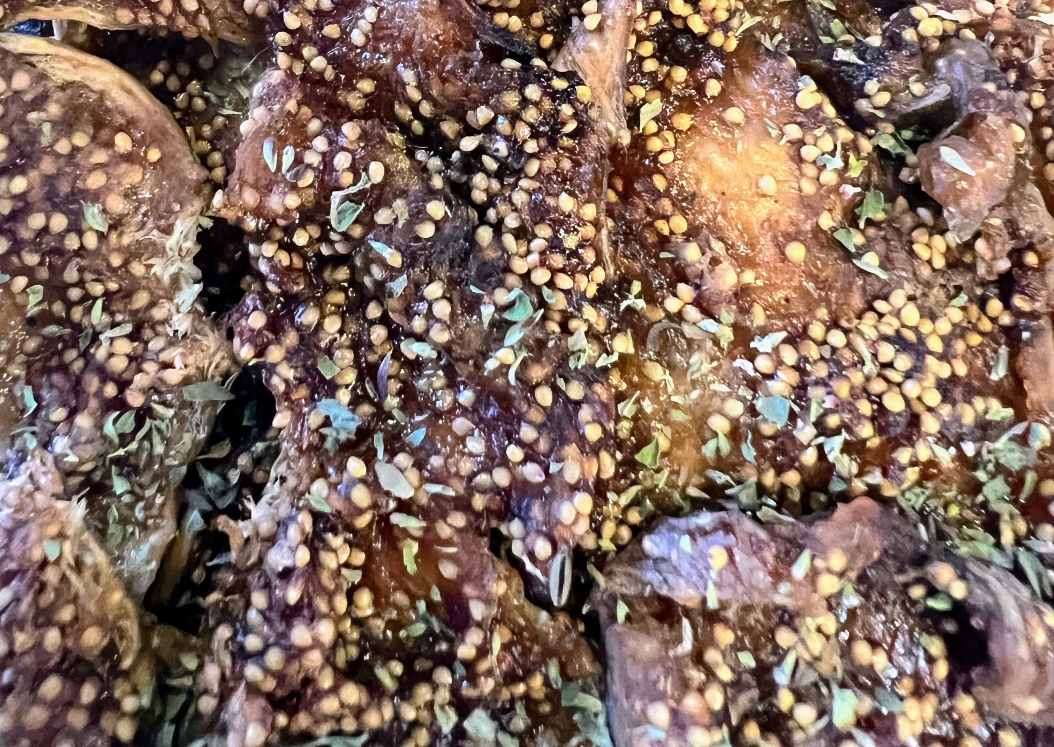 Fichi seccati al sole con origano selvatico